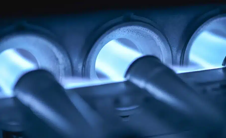 A winter-ready gas furnace inspection with keep your furnace burner buring clean