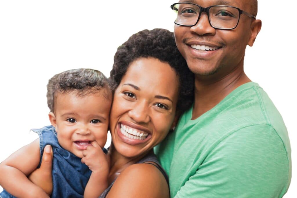 Family enjoying a comfy home with HVAC services in Ellenwood, GA from Reynaud HVAC Contractors.