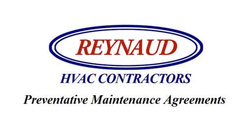 Reynaud HVAC Contractotrs Preventive Maintenance Agreements