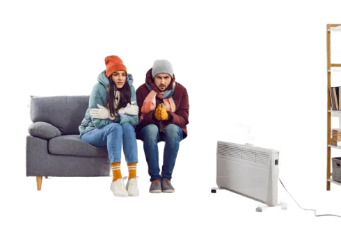 Couple-from-South Metro Atlanta, Georgia trying to stay warm