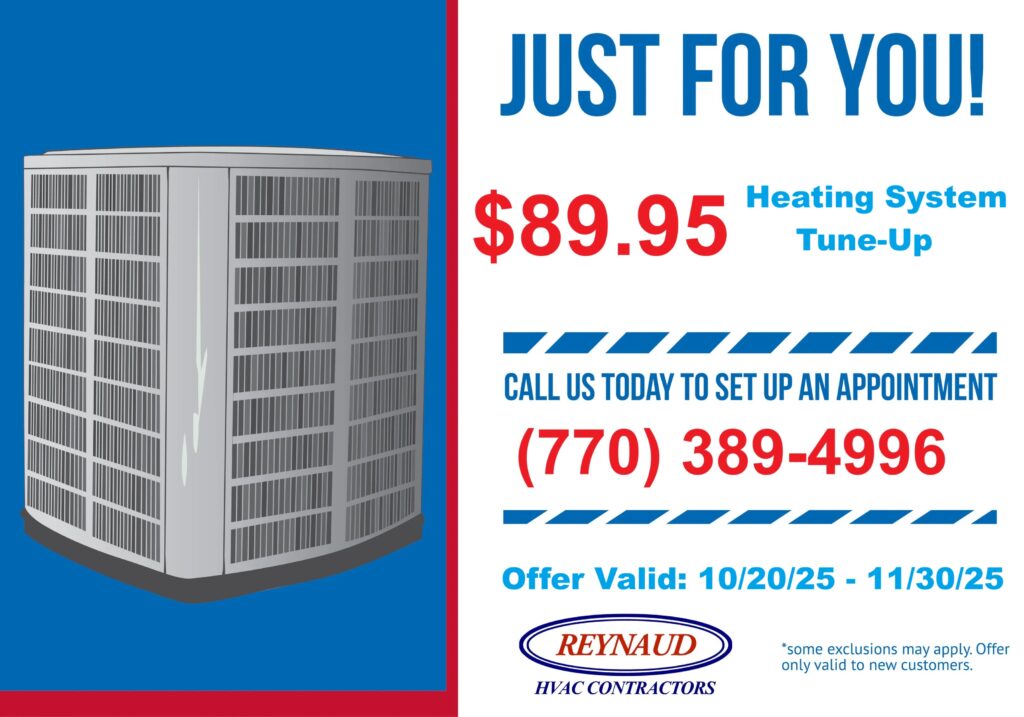 $89.95 Pre-season heating system tune-up