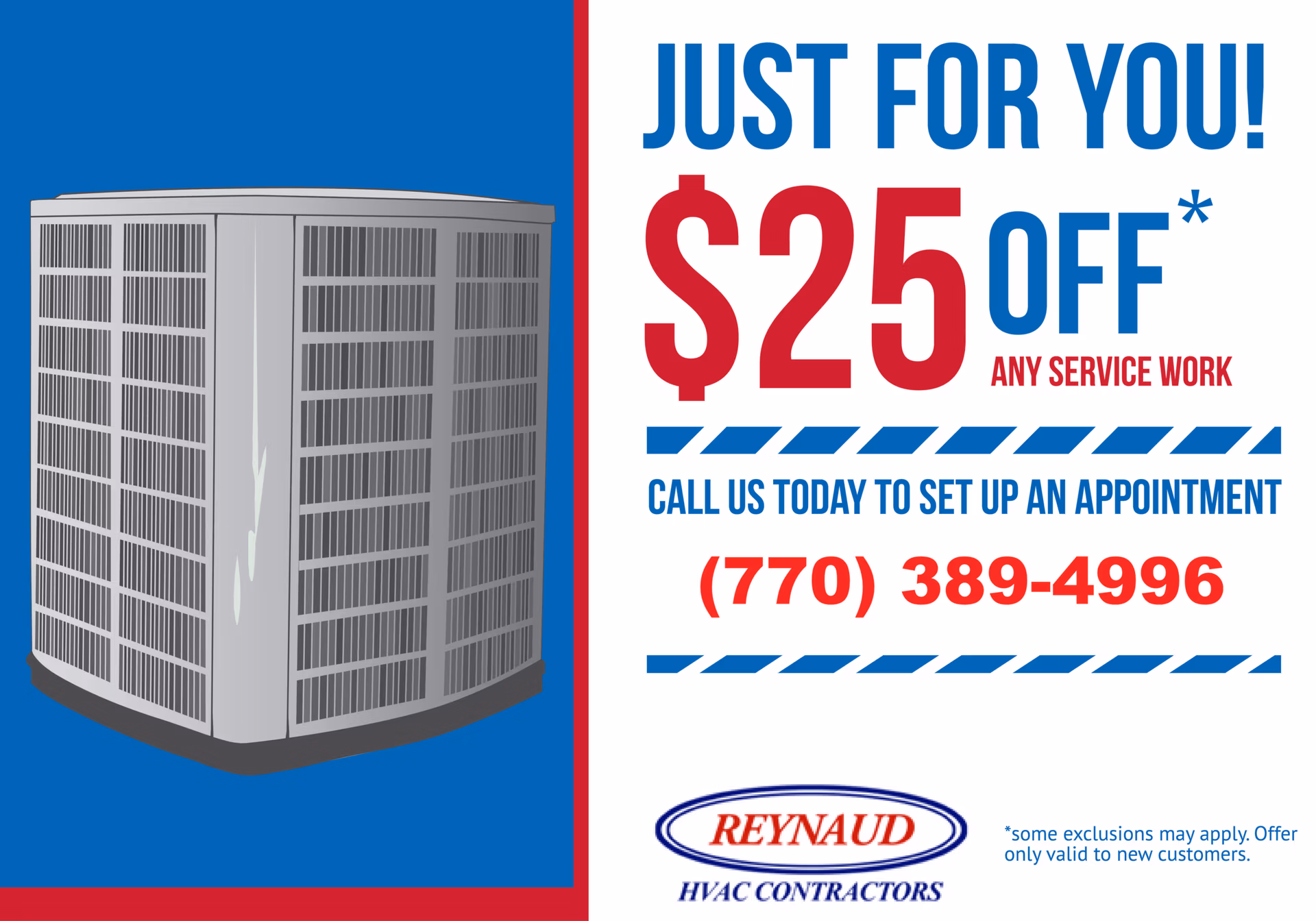 HVAC Special Offers - $25 off hvac repair service call coupon